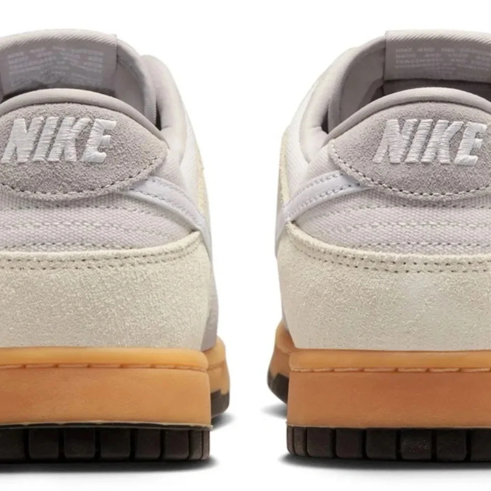Size 11.5 Nike Dunk Low “Suede & Canvas” 2025 (NEW MISSING LID) | HV4301-030 - Picture 8 of 9